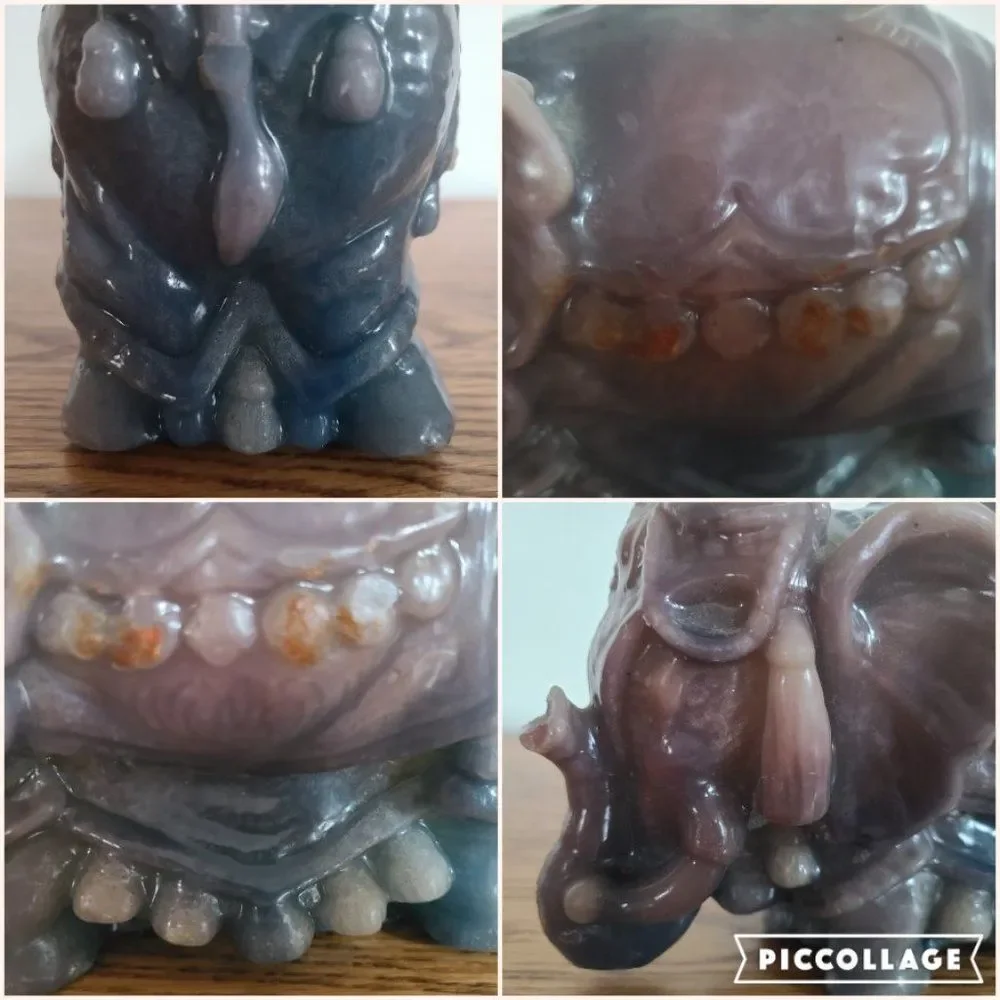 Vintage Candle UNIQUE Large Novelty Candle Regal Royal Elegant Elephant Unlit
